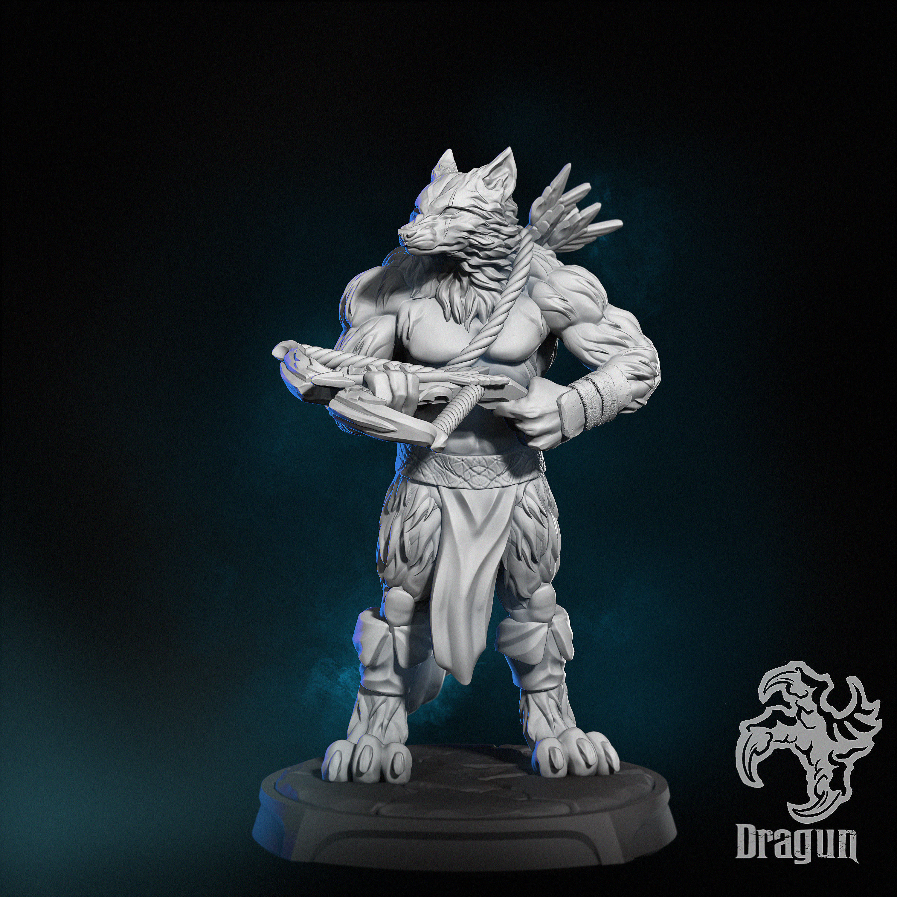 Wolfman Minions 3D print model_3