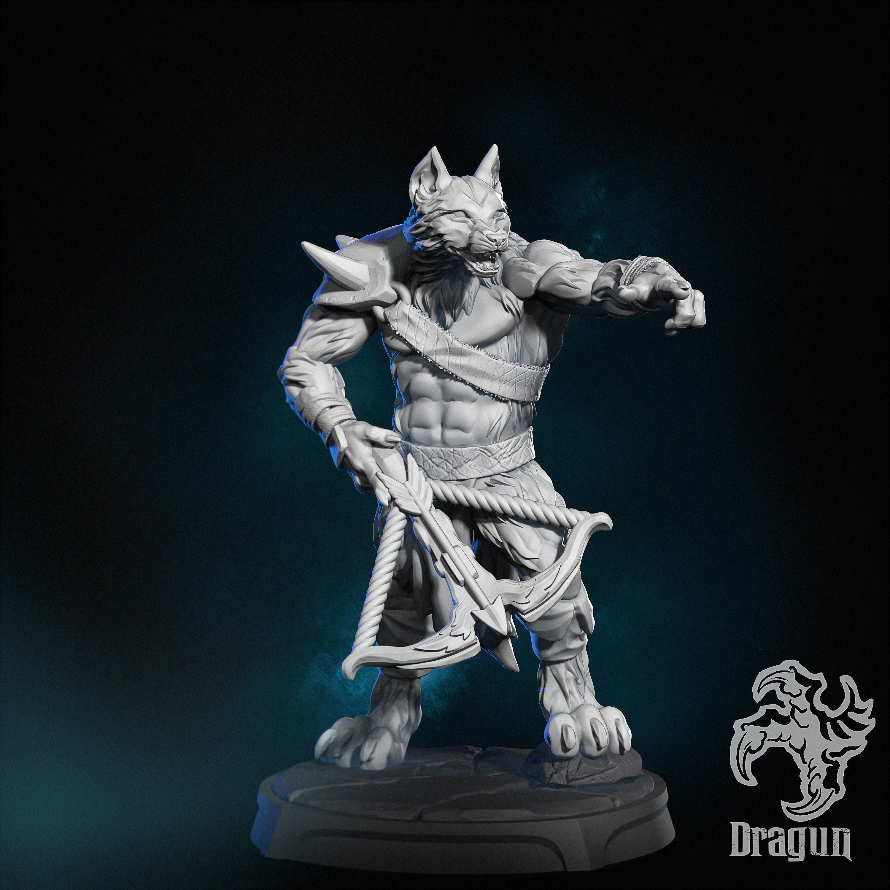 Wolfman Minions 3D print model_1
