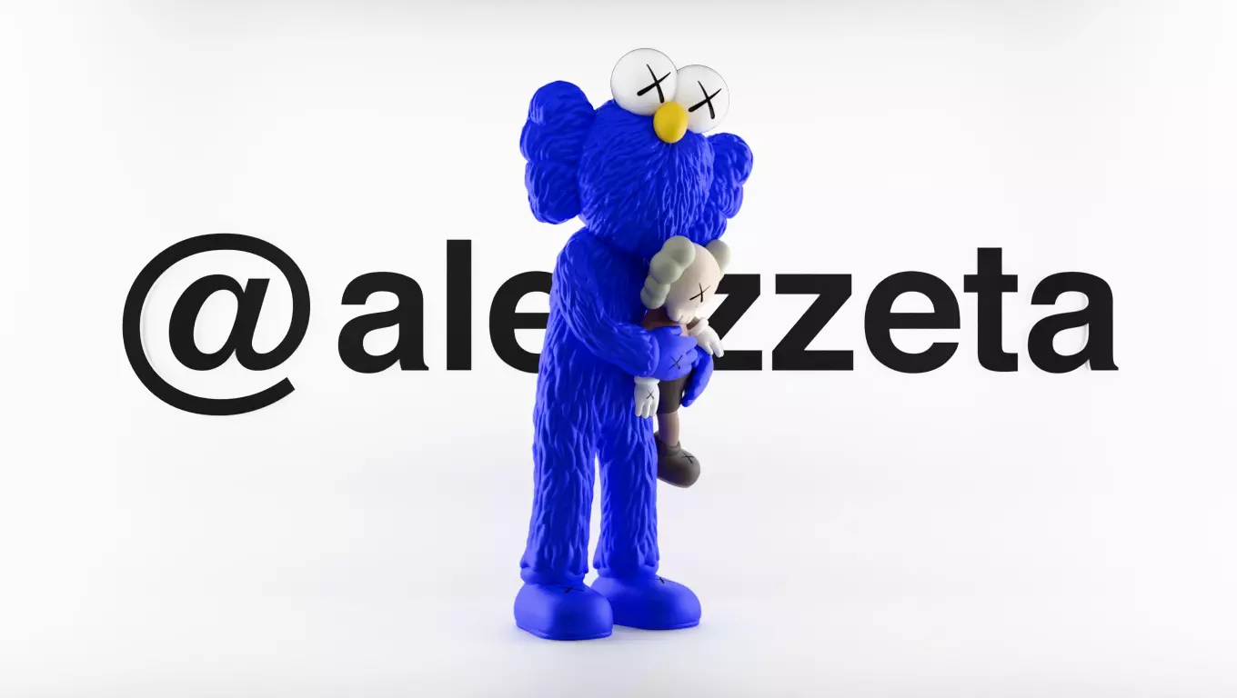 Kaws Take Textured 3D model