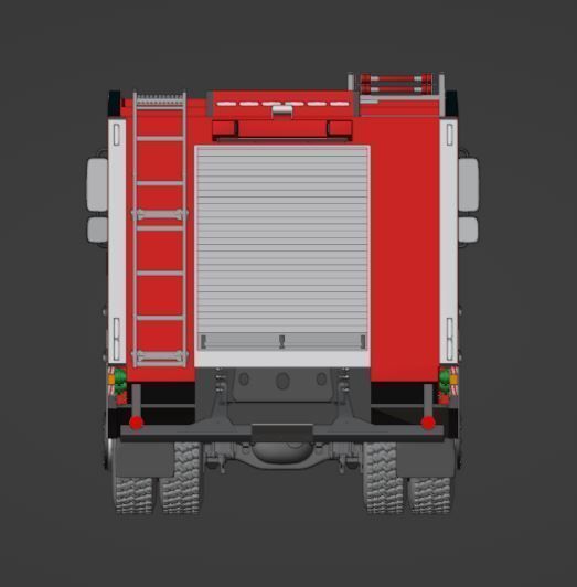 Mercedes Benz Atego 1530 - HLF - Ziegler 3D model_7