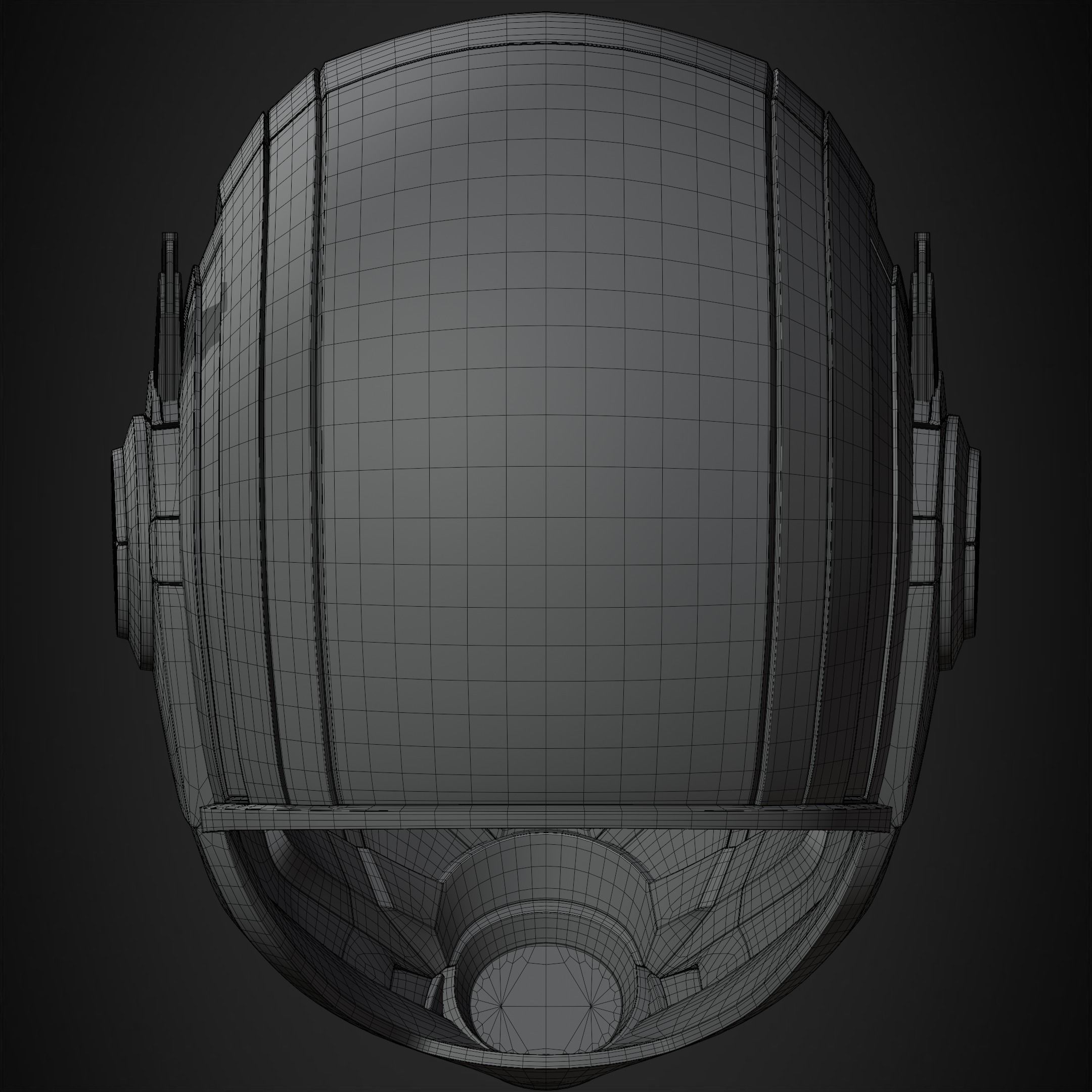 Avengers Endgame Quantic Helmet for Cosplay 3D print model_14