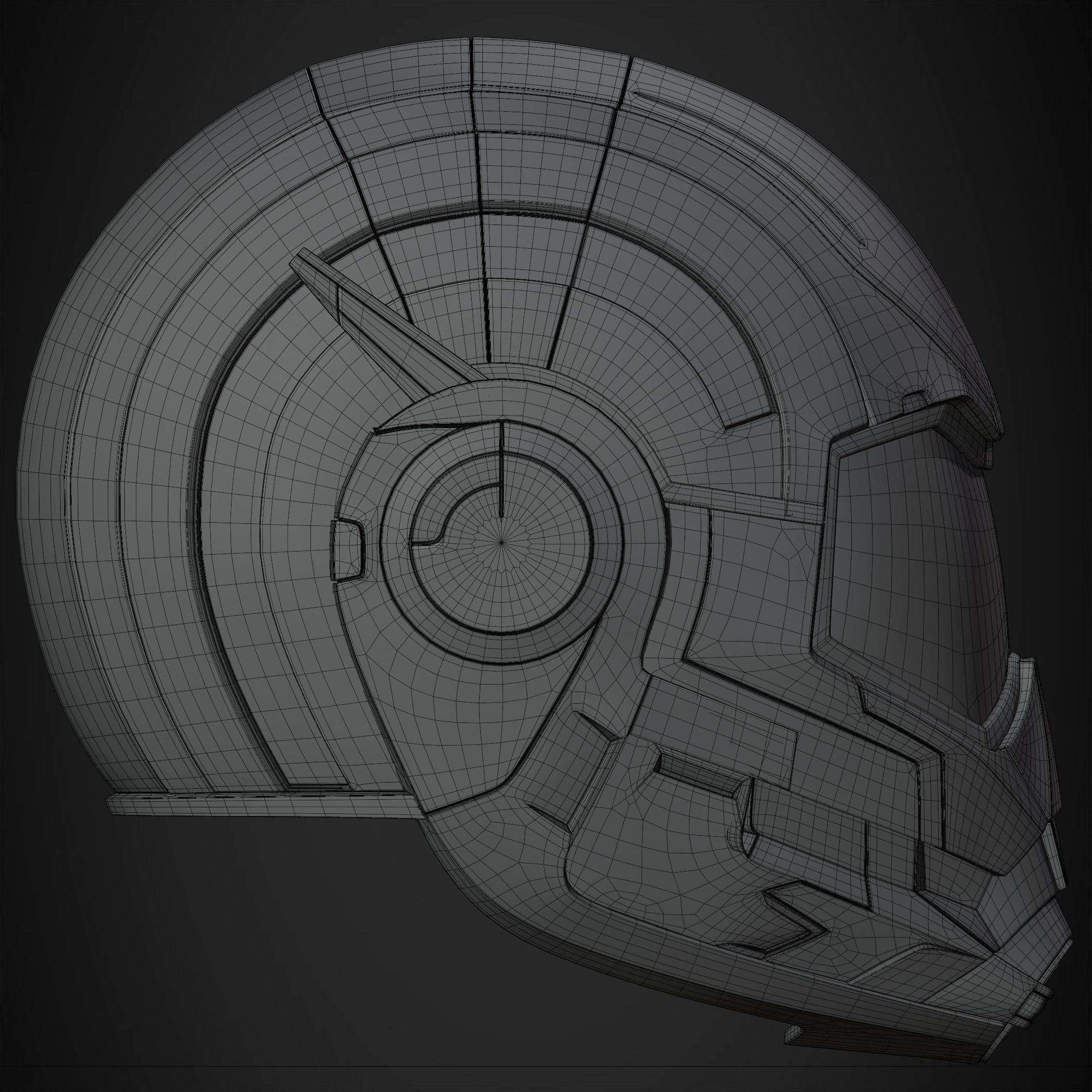 Avengers Endgame Quantic Helmet for Cosplay 3D print model_16