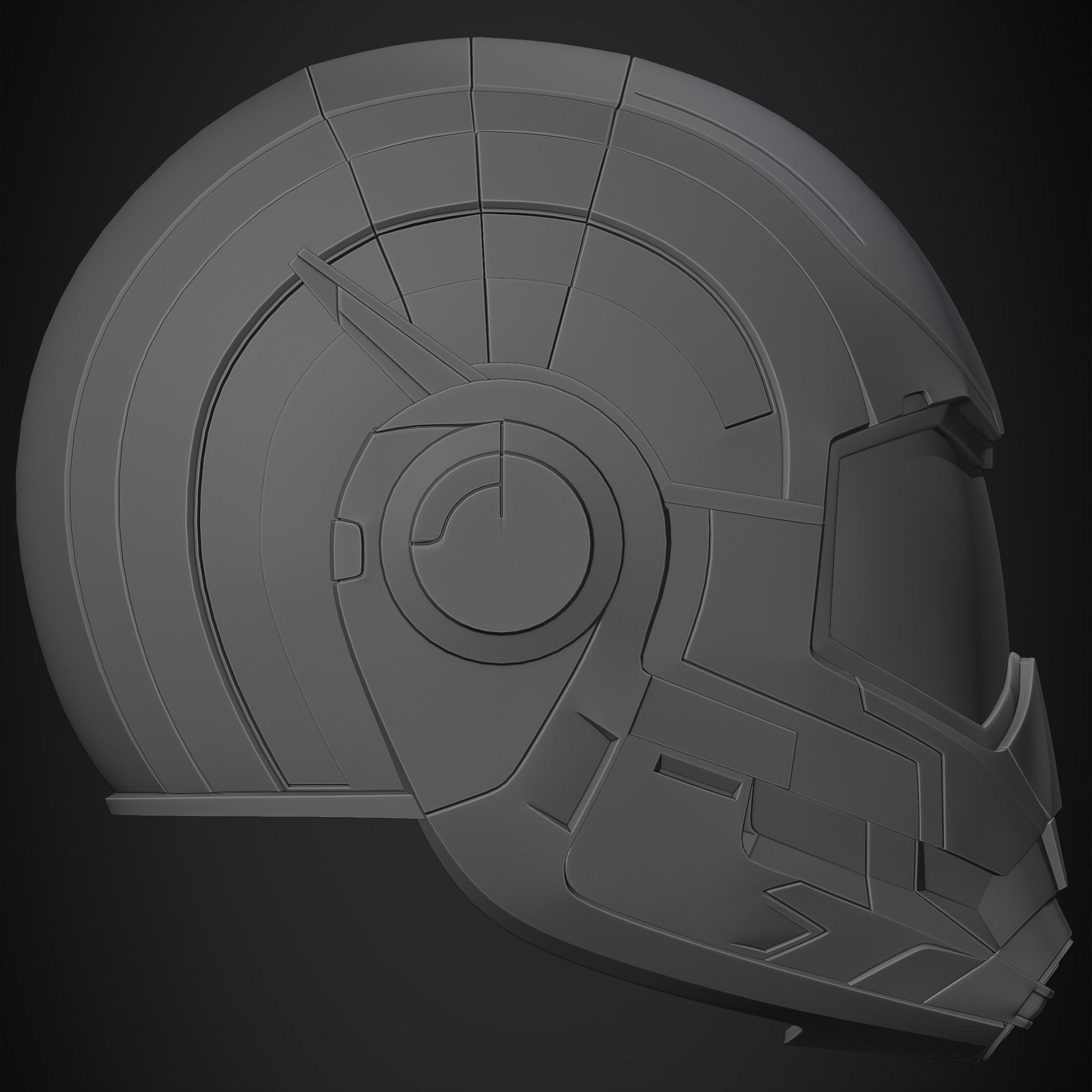 Avengers Endgame Quantic Helmet for Cosplay 3D print model_17