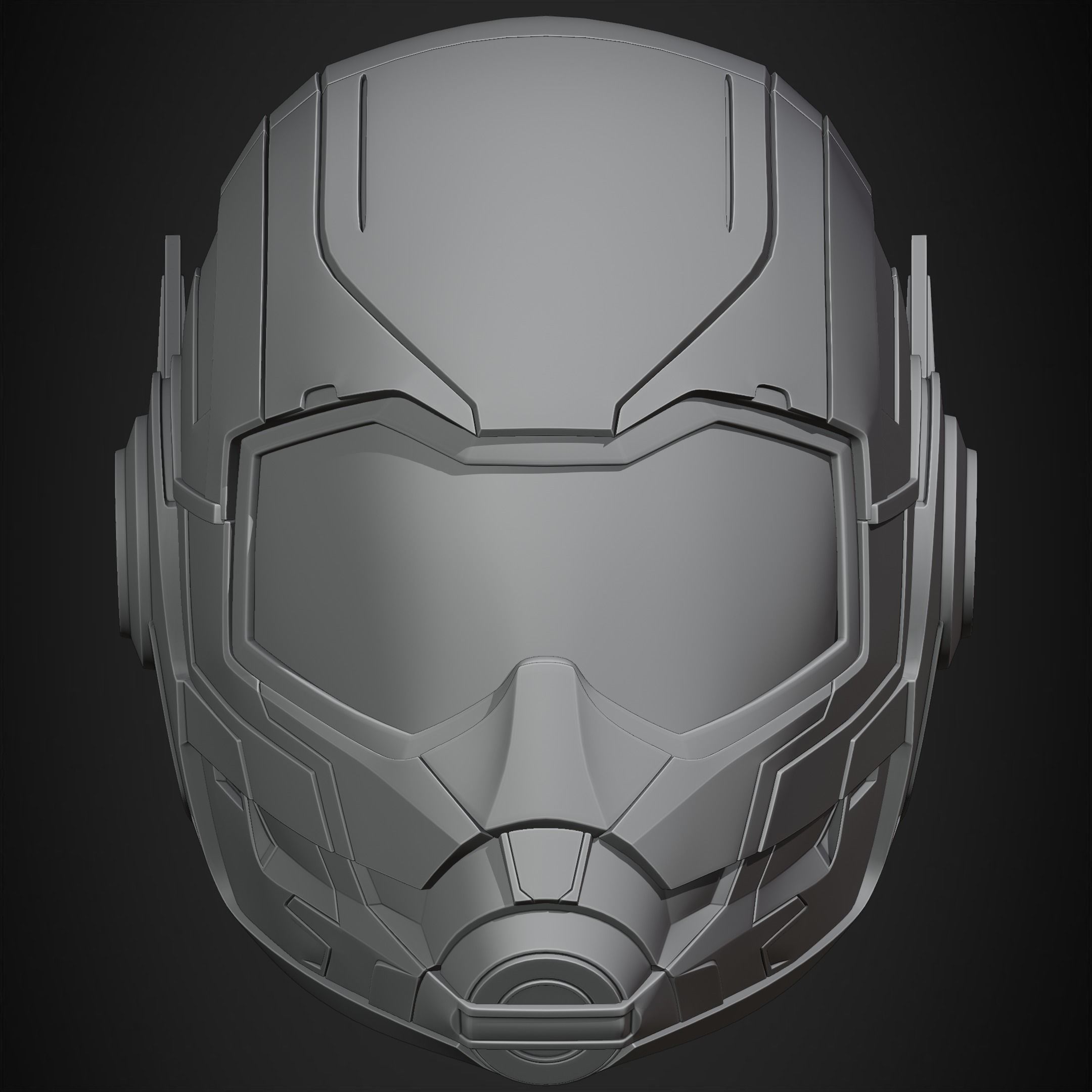 Avengers Endgame Quantic Helmet for Cosplay 3D print model_13