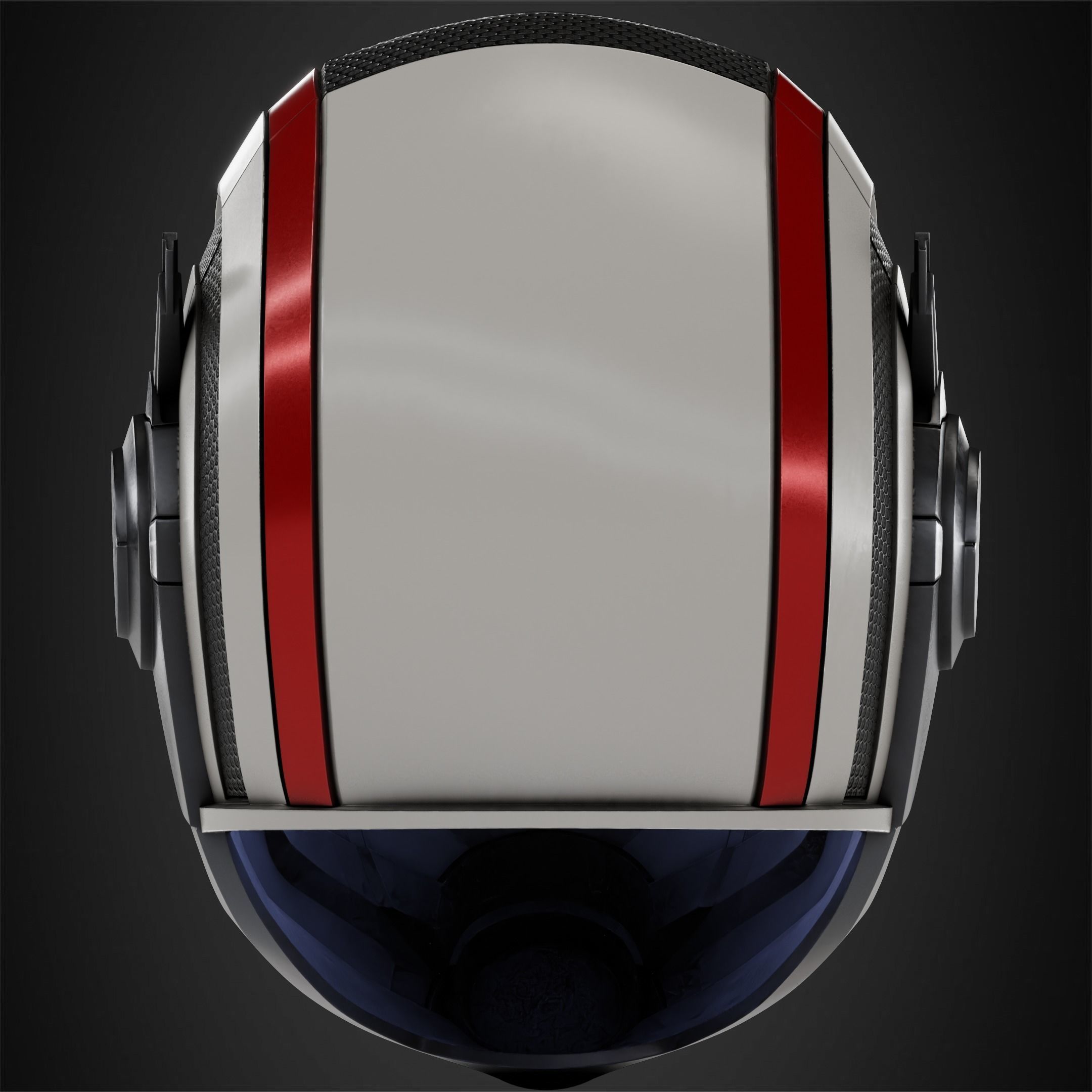 Avengers Endgame Quantic Helmet for Cosplay 3D print model_6