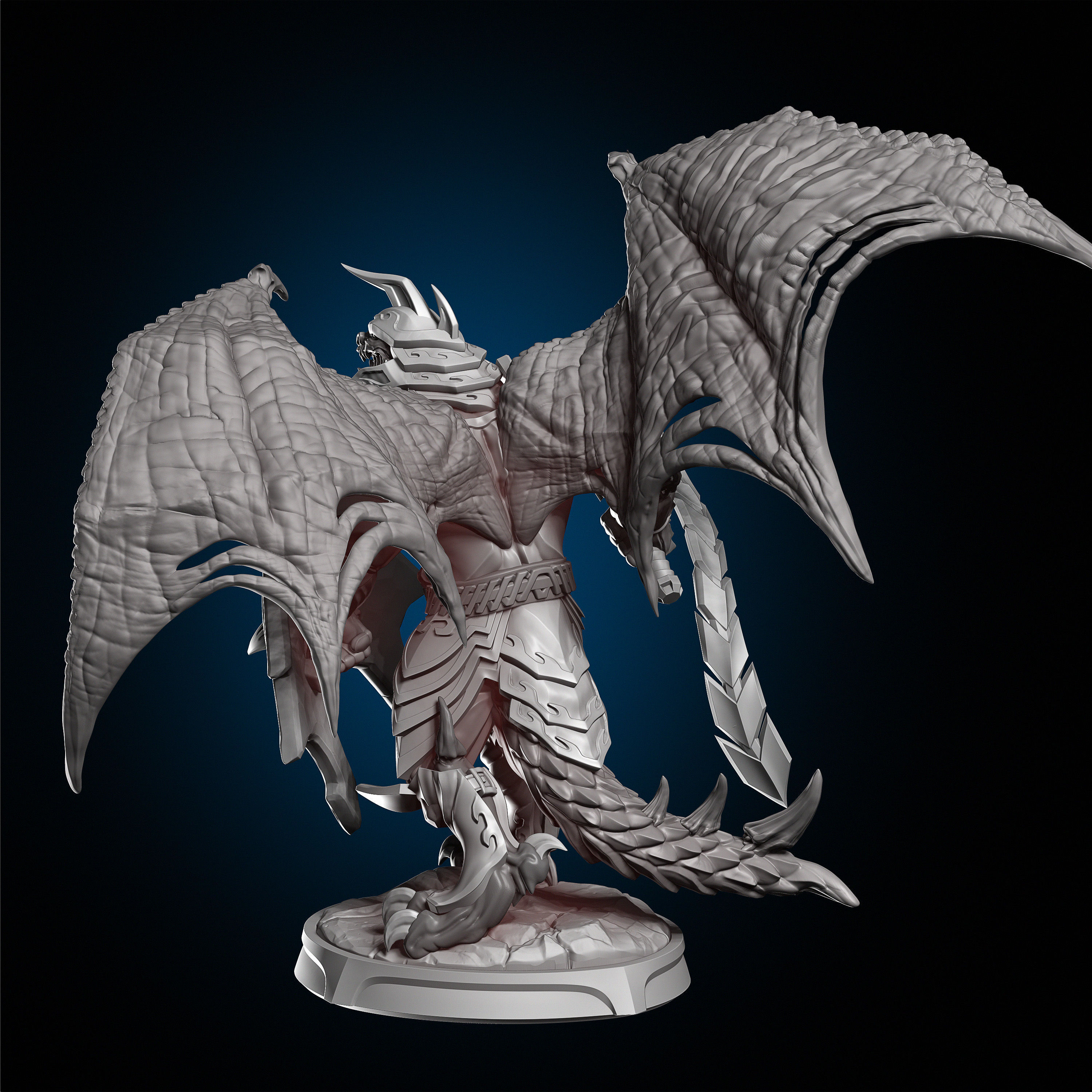 The Great Draconian 3D print model_2