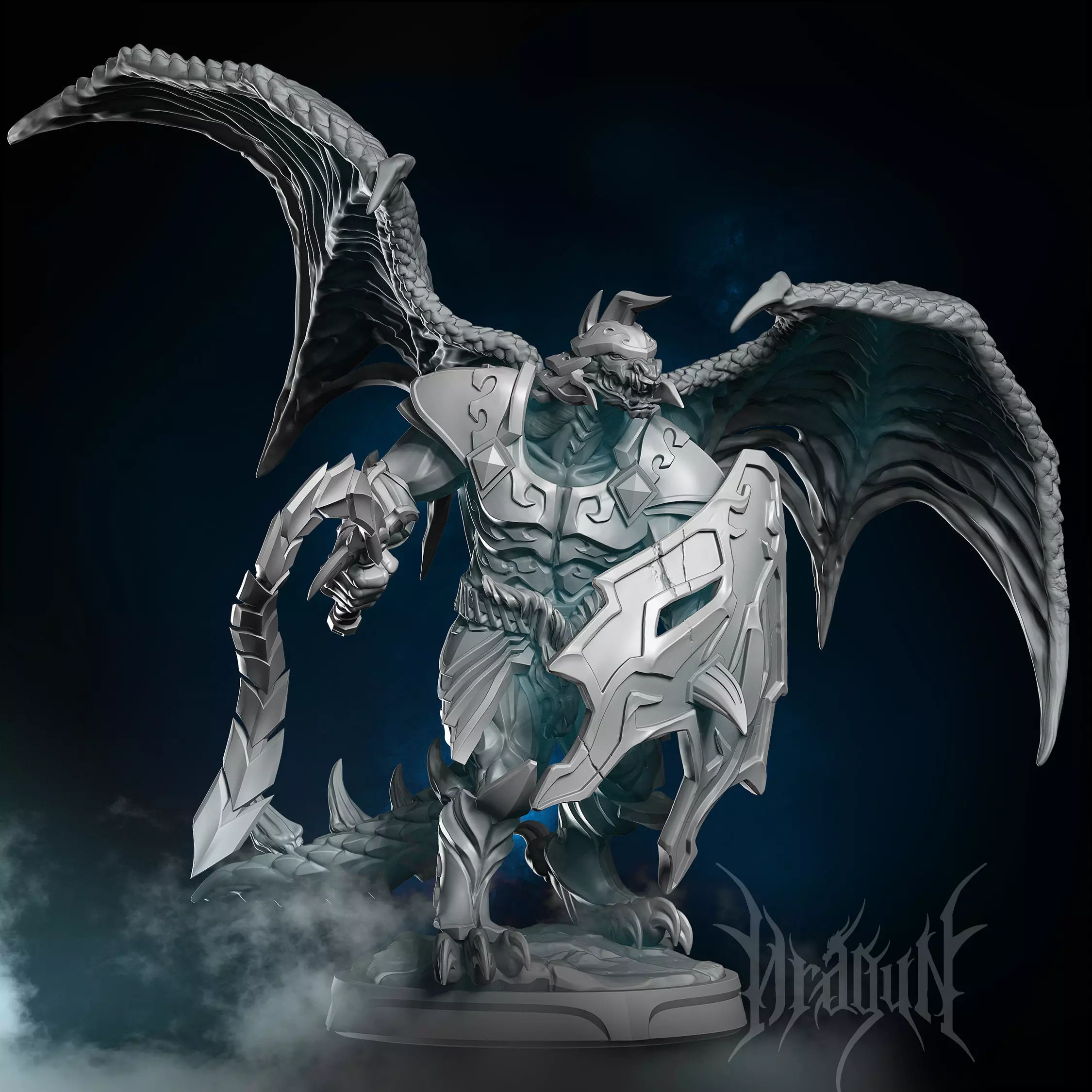 The Great Draconian 3D print model_0