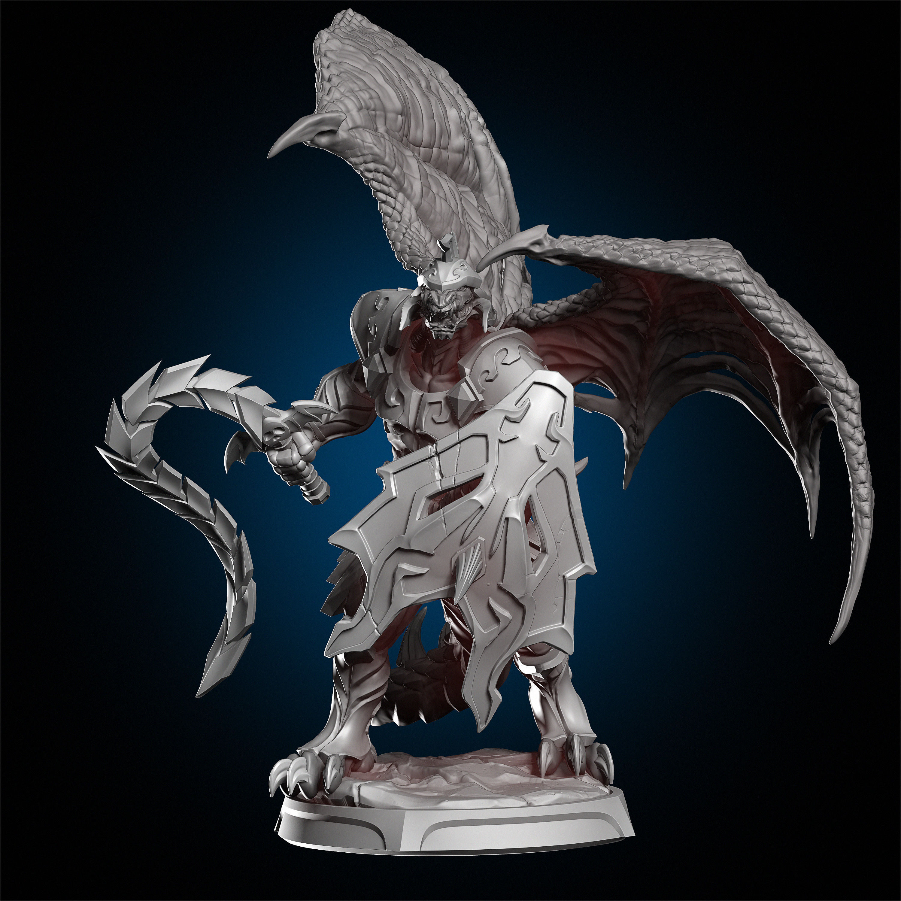 The Great Draconian 3D print model_1