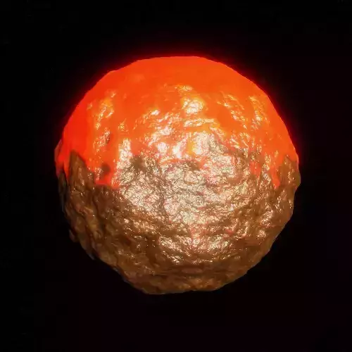 Meatball Planet 3D model