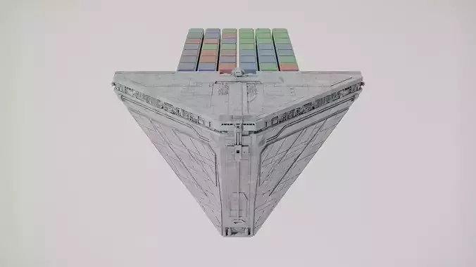 Imperial Class 4 Container Transport MOSE - Star Wars 3D model