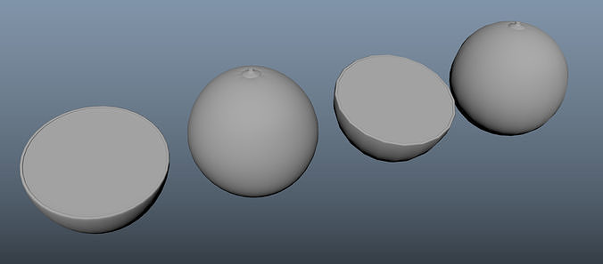 Fruit Pack Part 3 Low-poly 3D model 4