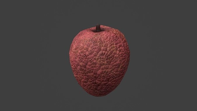 Fruit Pack Part 3 Low-poly 3D model 7
