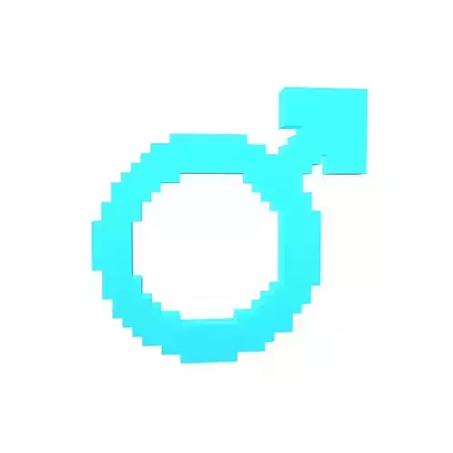 Voxel Gender Symbol v2 002