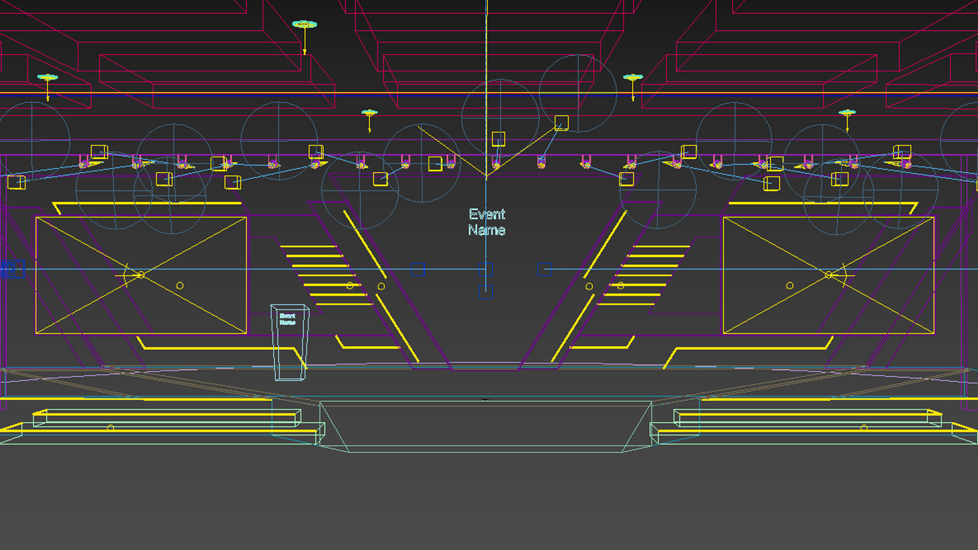 Virtual Stage 3D model_5
