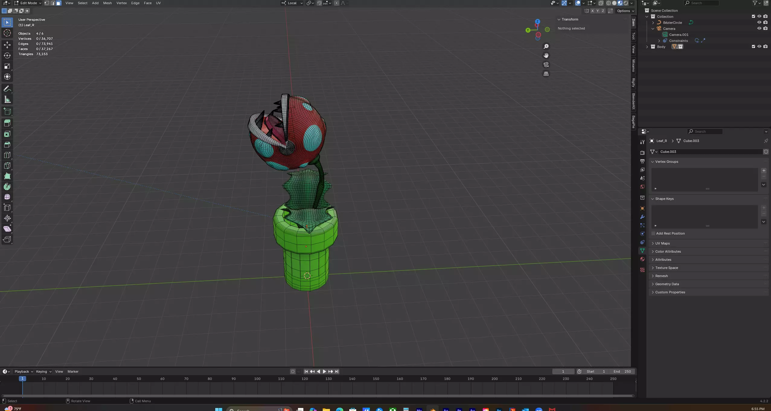 Piranha Plant 3D model