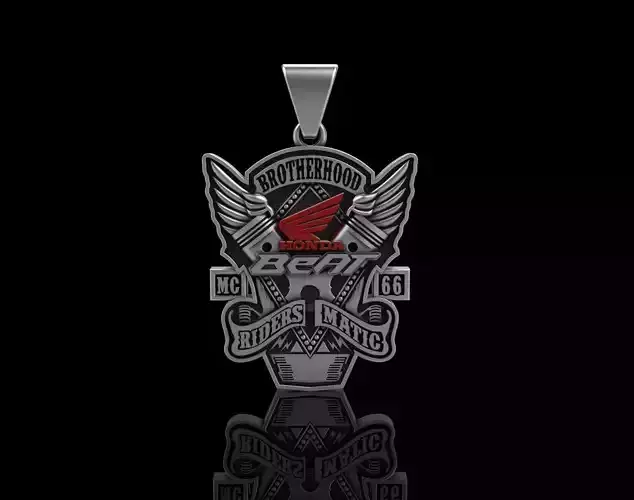 Pendant motorclub Honda Beat