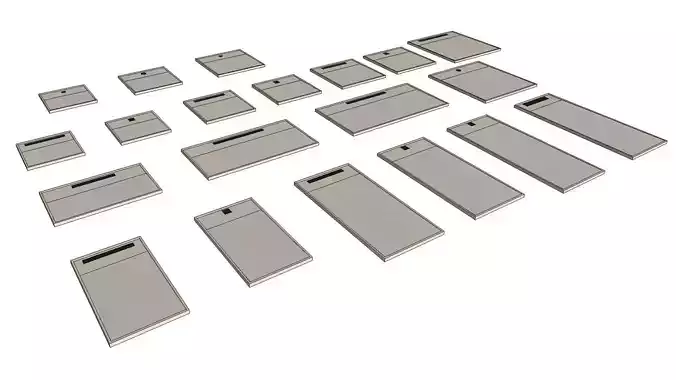Shower Tray 3D model