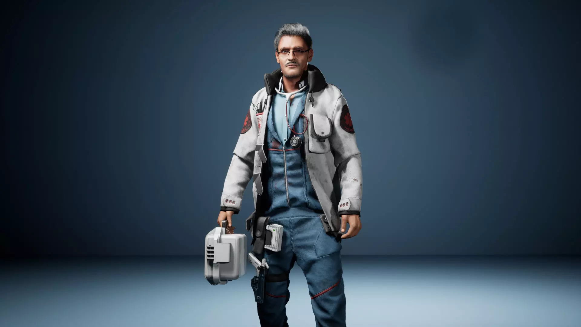 Medic Game Ready Character 3D model
