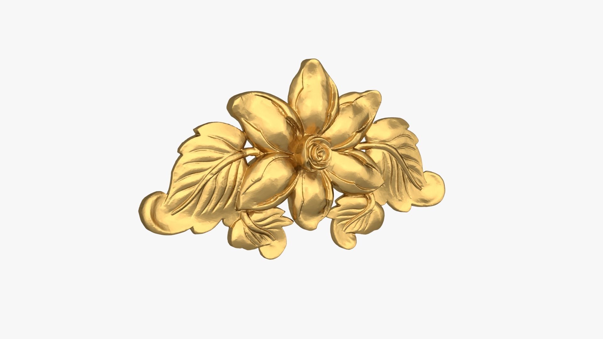 Classic decor ornament 254 3D model_1