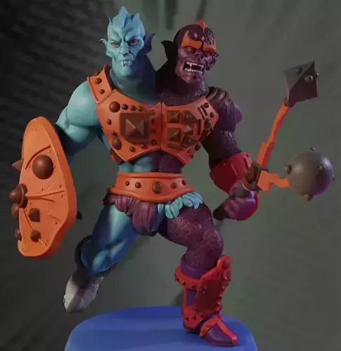 TWO BAD MASTER OF THE UNIVERSE