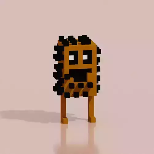 Toy Hero VCNAV6 Low-poly 3D model