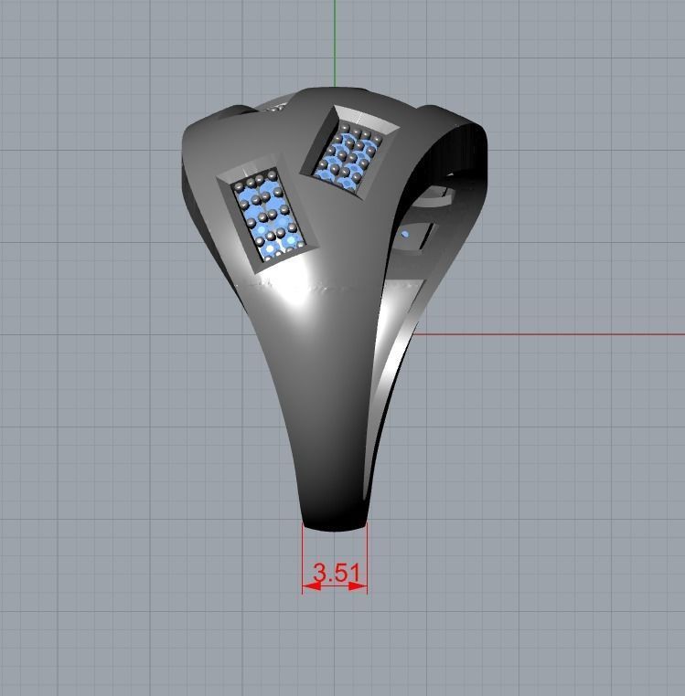 ring jewelry 3D print model_13