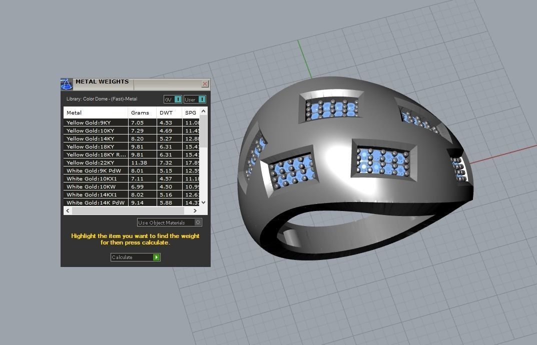 ring jewelry 3D print model_7