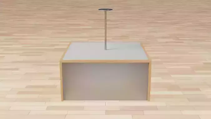 Japanese Ceiling light 3D model