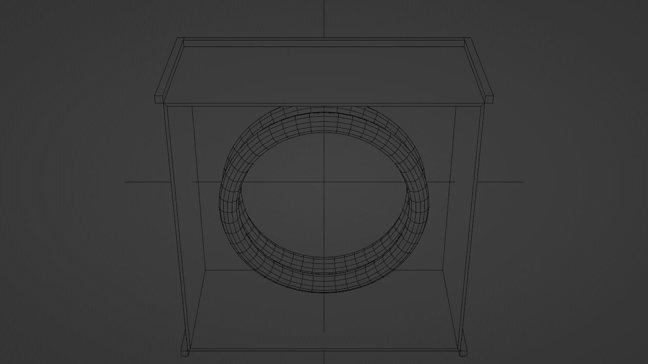 Japanese Ceiling light 3D model_8