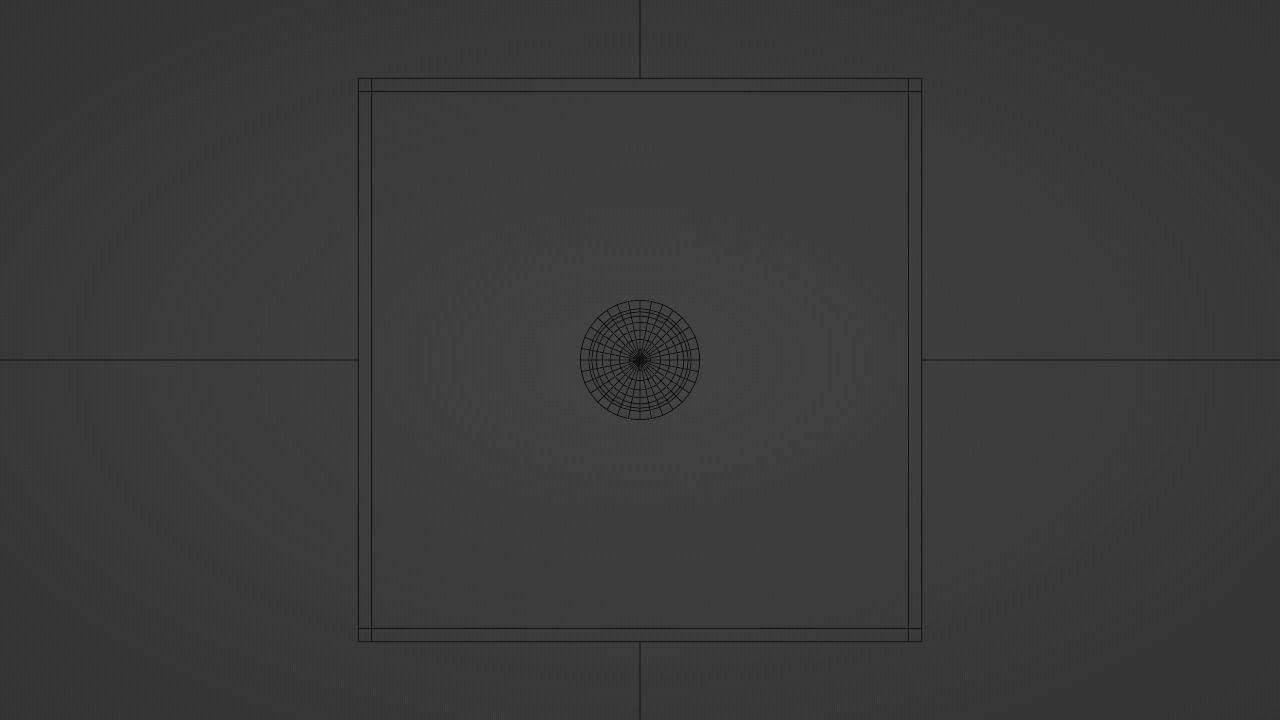 Japanese Ceiling light 3D model_9