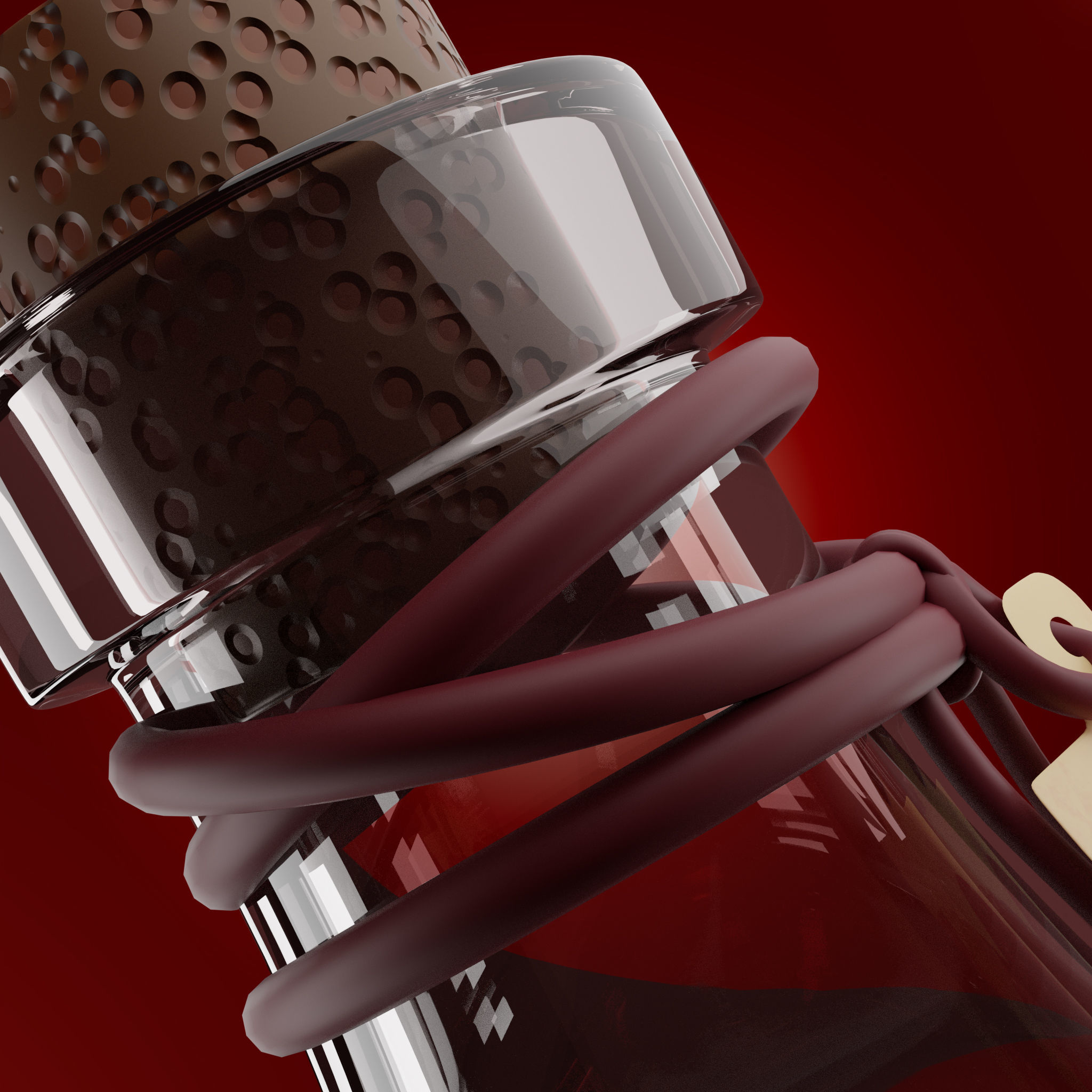 stylized Potion  3D model_2