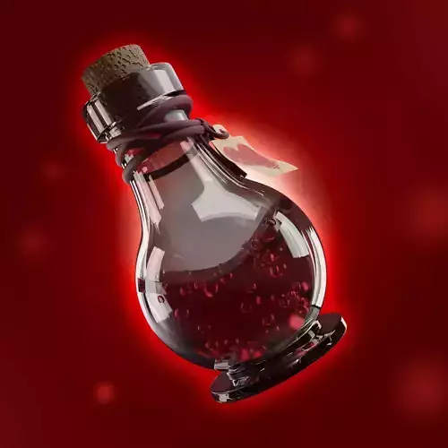stylized Potion  3D model