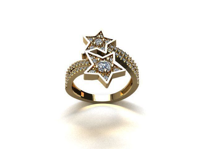 jewelry ring 3D print model_2