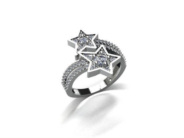 jewelry ring 3D print model_1