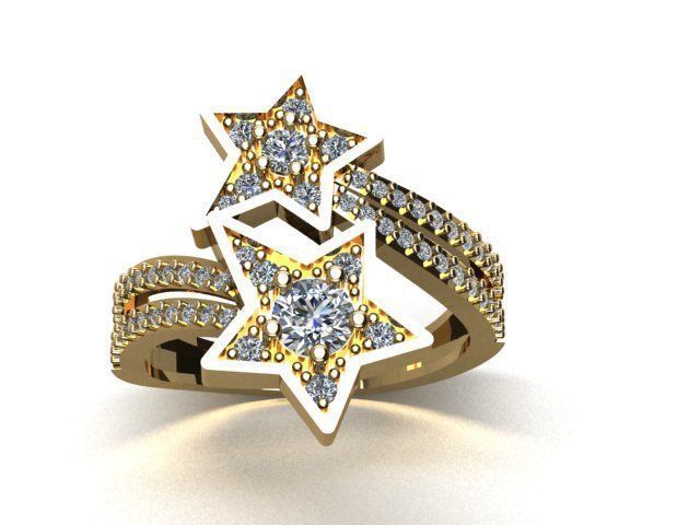 jewelry ring 3D print model_6