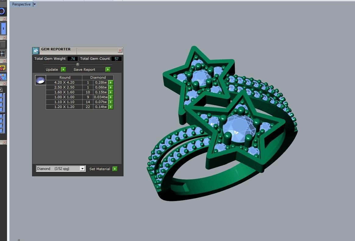 jewelry ring 3D print model_8