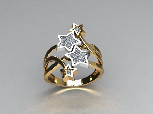 jewelry ring 3D print model_1