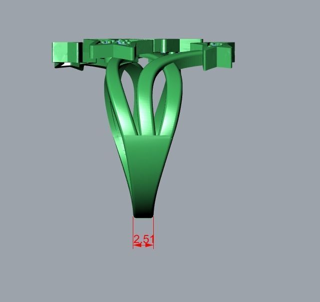 jewelry ring 3D print model_11