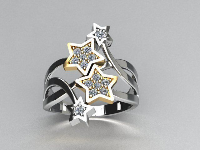 jewelry ring 3D print model_5