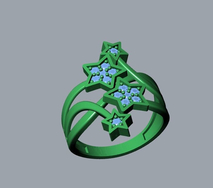 jewelry ring 3D print model_14