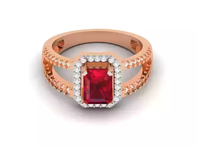 Gents Groom Mens Solitaire Diamond Band Ring 3dm render details