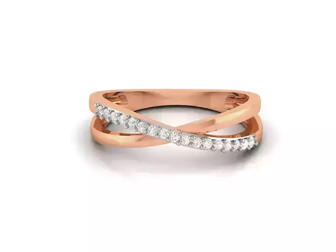 Ultra light wt minimalist Women Ring 3dm renders detail 
