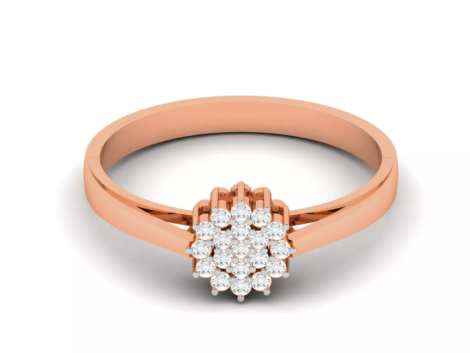 Ultra light wt minimalist Women Ring 3dm renders detail 3D print model