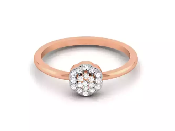 Ultra light wt minimalist Women Ring 3dm renders detail 