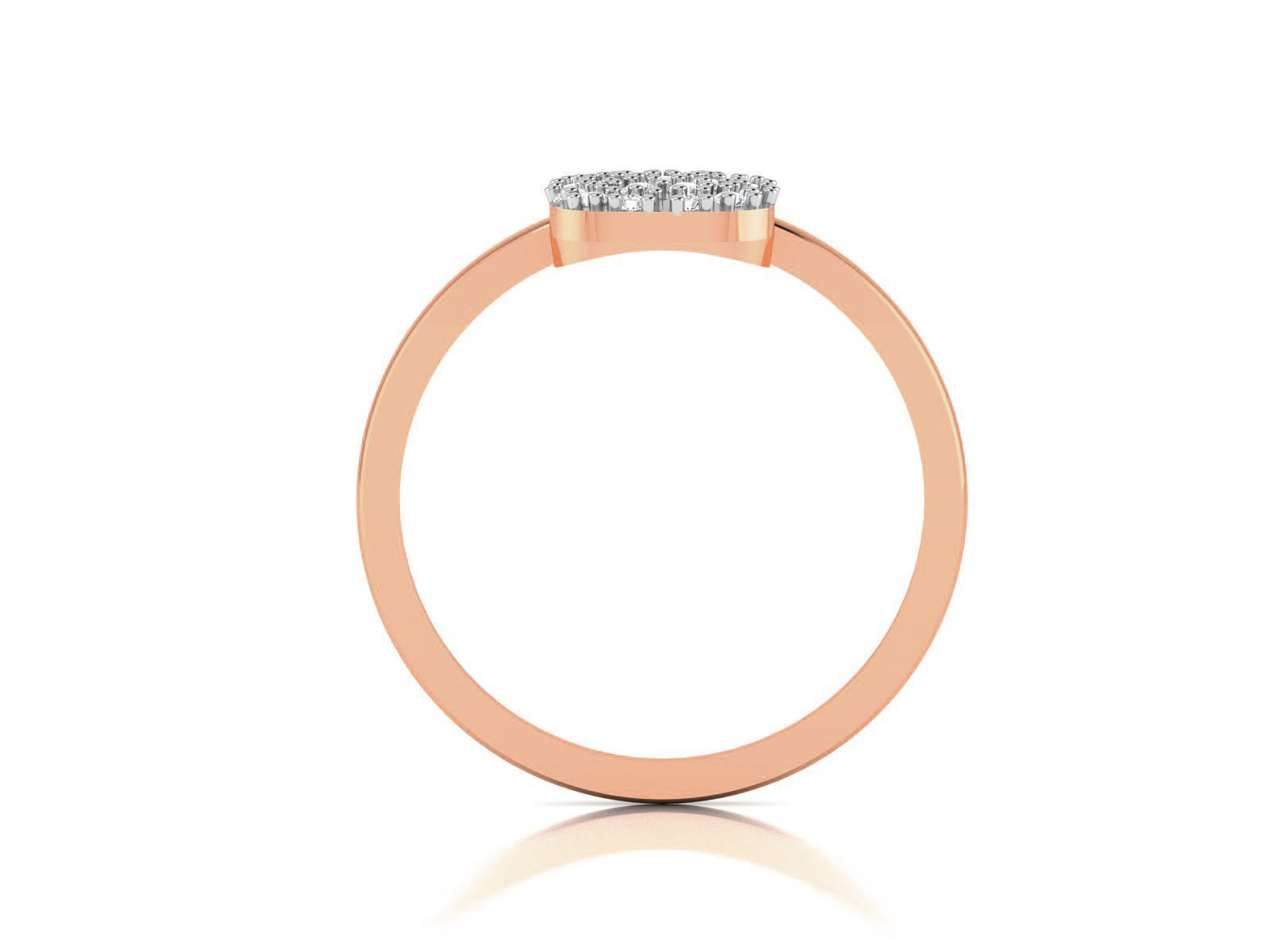 Ultra light wt minimalist Women Ring 3dm renders detail 3D print model_1