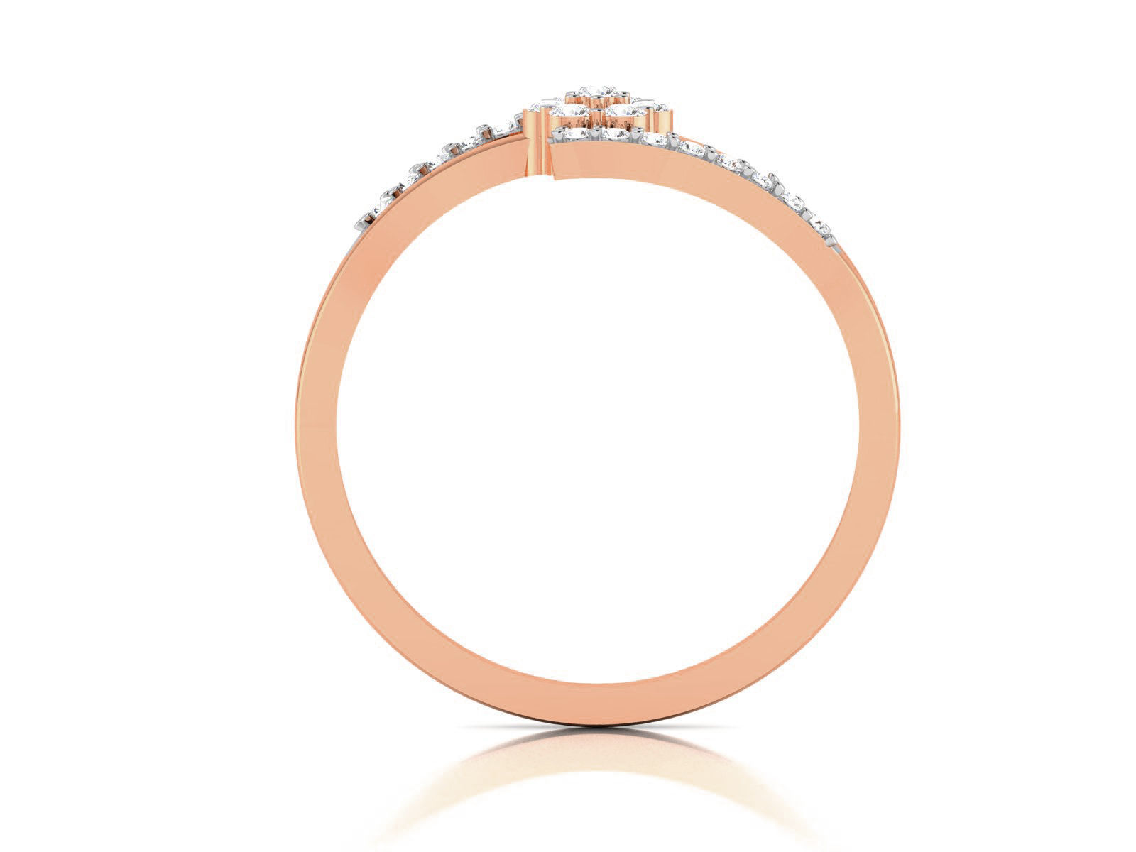 Ultra light wt minimalist Women Ring 3dm renders detail 3D print model_1