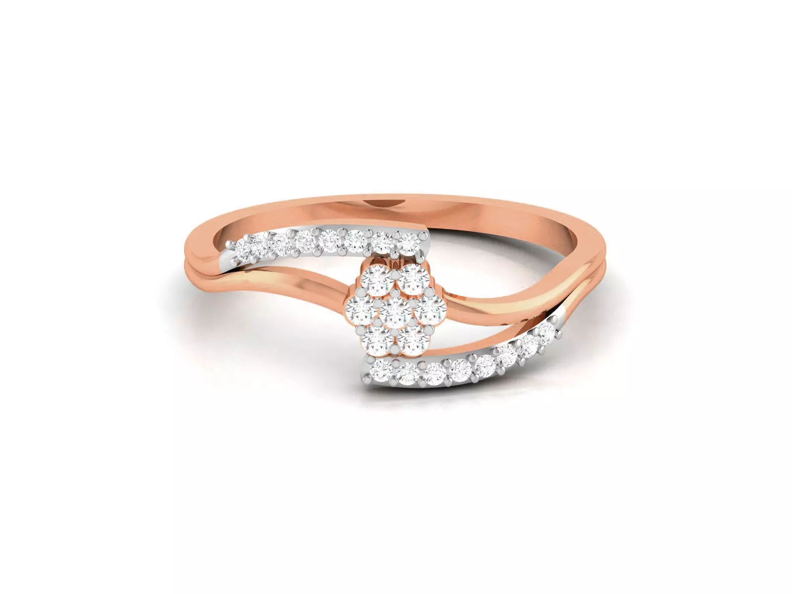 Ultra light wt minimalist Women Ring 3dm renders detail 3D print model_0