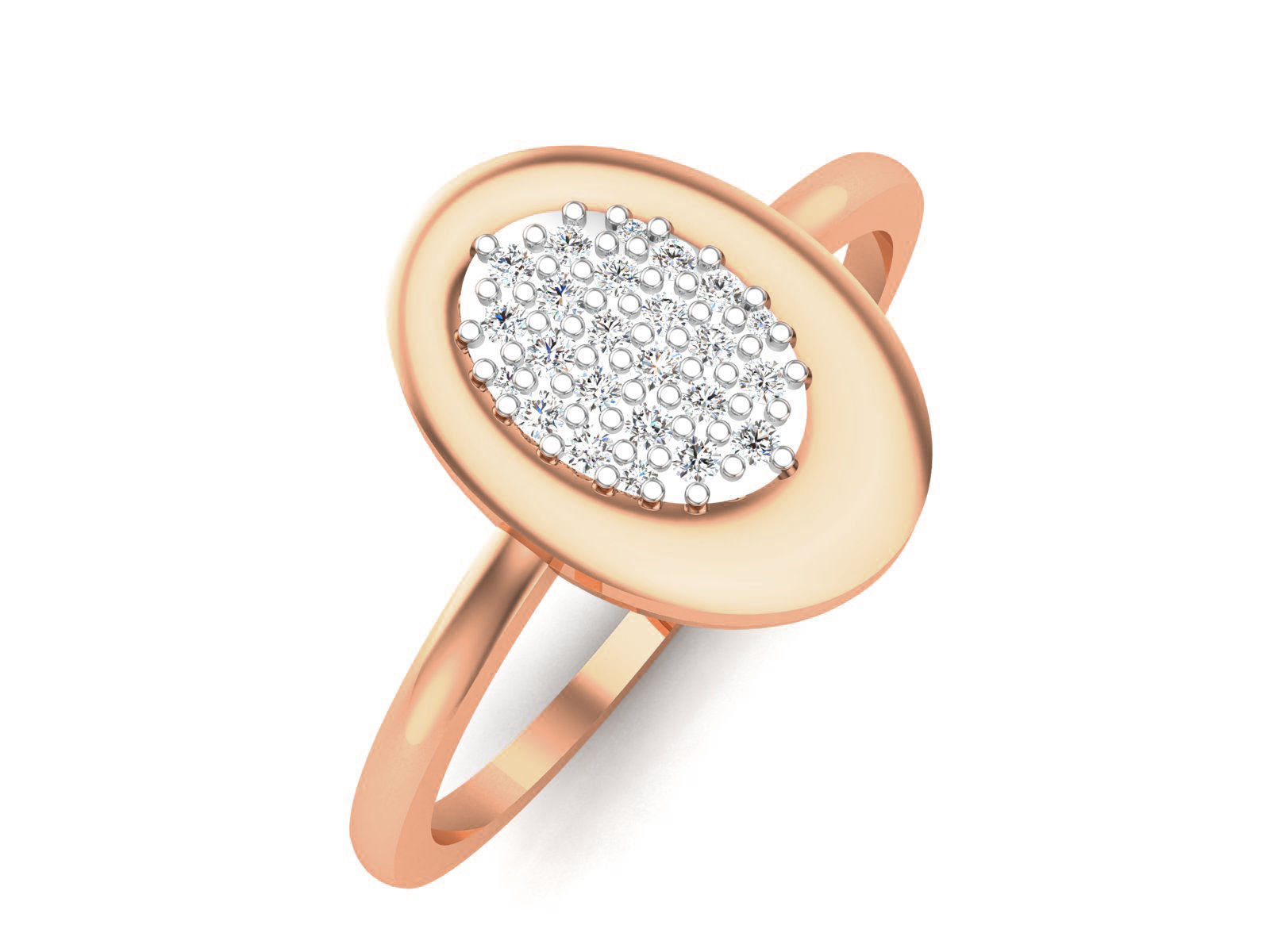 Ultra light wt minimalist Women Ring 3dm renders detail 3D print model_4