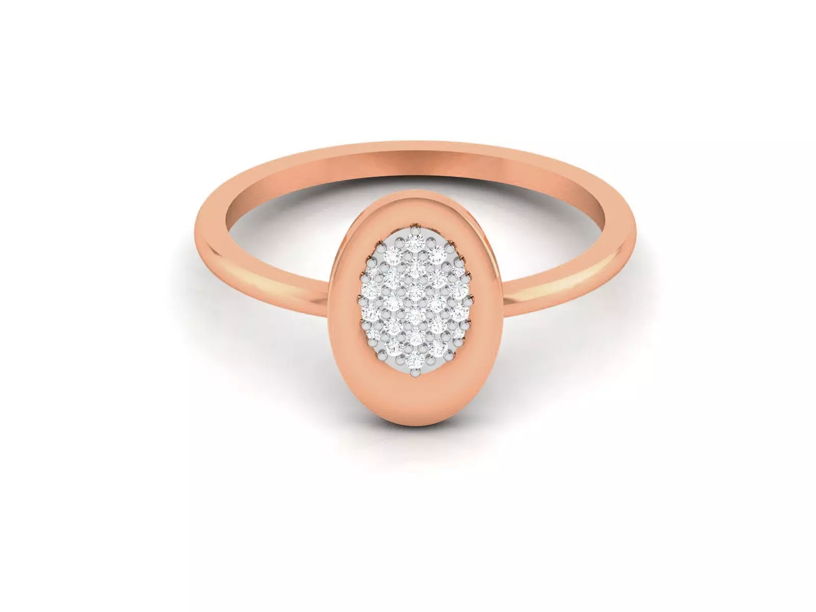 Ultra light wt minimalist Women Ring 3dm renders detail 3D print model_0