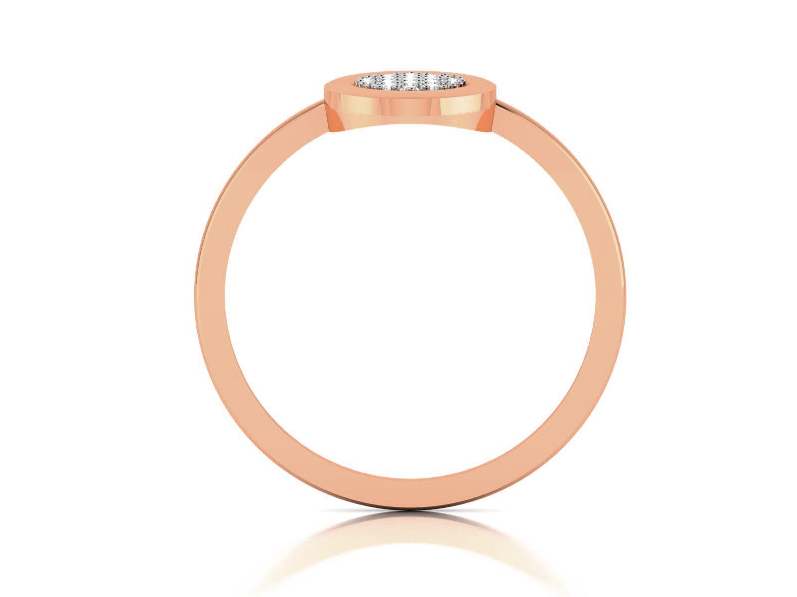 Ultra light wt minimalist Women Ring 3dm renders detail 3D print model_1